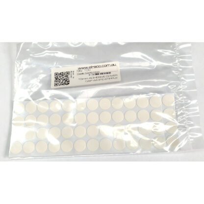 Adhesive Cover Cap. 13mmx 0.9mm Thick. Various Colours - Image 2