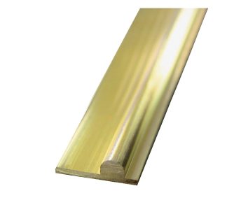 Sliding Door Track Floor Mount - Bronze