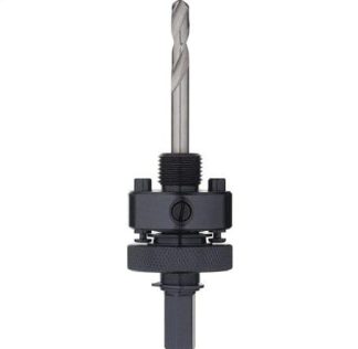 Large Arbor  - Holesaw Size  32-198mm -Hex Shank Suits 12mm Chucks