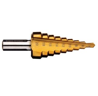 Step Drill 4 - 20mm - 9 Steps