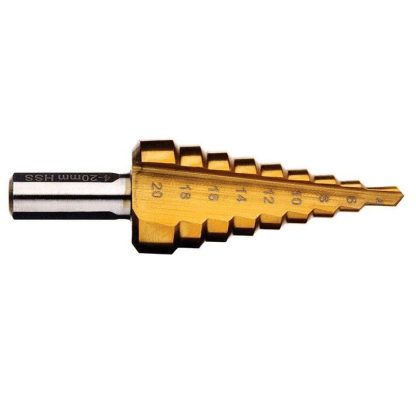 Step Drill 4 - 20mm - 9 Steps
