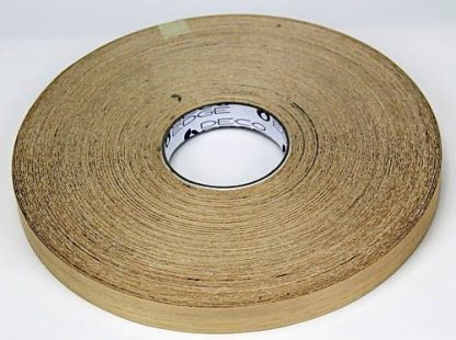 Veneer Edging, Tas Oak. 22mmx50m. Pre-glued. - Image 2
