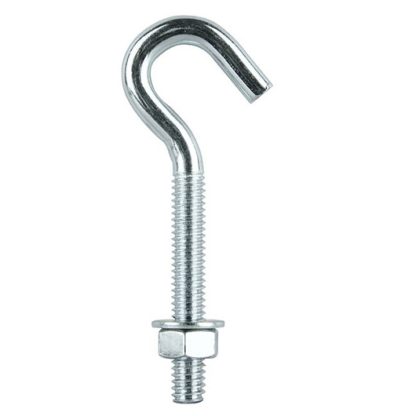 Hook Bolt - Zinc Plated - Boxes Of 10 Pieces