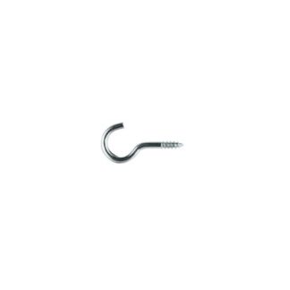 Screw Hook - Zinc Plated -  30mm Overall