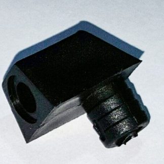 Plastic Knock Down Fitting. Plinth Connector. Black