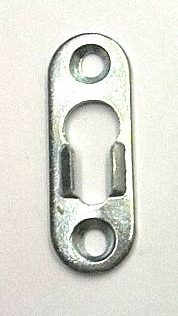 Keyhole Plate- 45x16mm