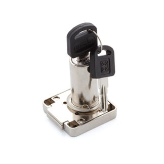 Projection Drawer Lock 19mmx38mm . Nickel Plated