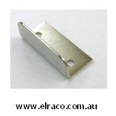 Lock Strike Plate 30x11x1mm. Nickel Plated
