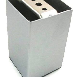 Metal Sofa Leg - Square - 60x60x 60mm(H) - Chrome Plated