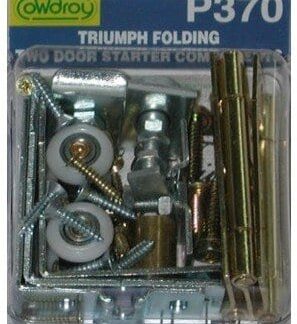 Triumph Components Pack. First Two Leaves. Chrome Plated -Cowdroy P370CH