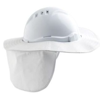 Safety Cap Brim - White - Detachable