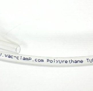 Vac-Clamp Polyurethane Tubing Clear 6mm