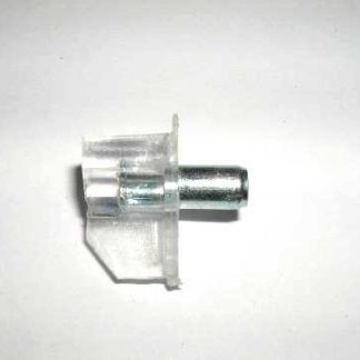 Shelf Support  Clear  - With 5mm Metal Pin - Sold In 100 Lots