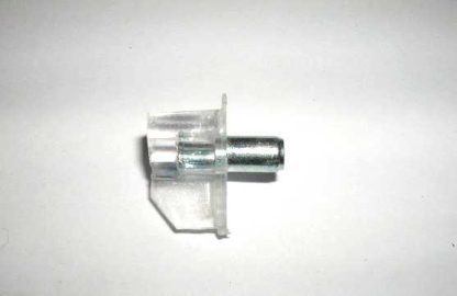 Shelf Support  Clear  - With 5mm Metal Pin - Sold In 100 Lots