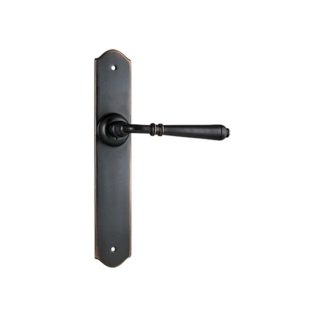 Tradco 0746 - Reims Lever Passage  - Antique Copper -  240x40mm - 68mm(P)