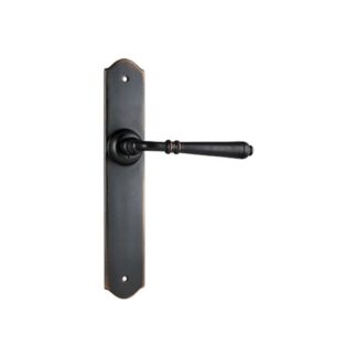 Tradco 0746 - Reims Lever Passage - Antique Copper - 240x40mm - 68mm(P)