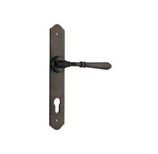 Tradco 0774E85 - Reims Lever 85mm Euro - Antique Brass - 240x40mm - 68mm(P)