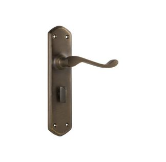 Tradco 0858P - Windsor Lever Privacy - Antique Brass - 200x45mm - 60mm(P)