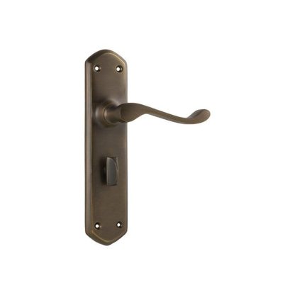 Tradco 0858P - Windsor Lever Privacy - Antique Brass - 200x45mm - 60mm(P)