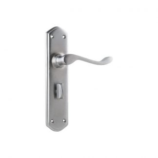 Tradco 0892P - Windsor Lever Privacy - Satin Chrome - 200x45mm - 60mm(P)