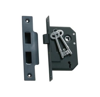 1140 - Mortice Lock - Antique Copper - 44mm Backset