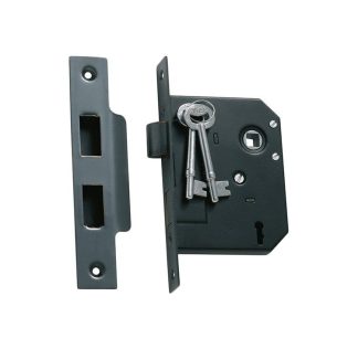 1141 - Mortice Lock - Antique Copper - 57mm Backset