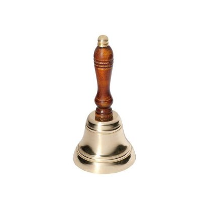 1294 - Hand Bell - 170mm - Polished Brass