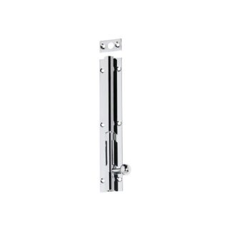 1369 - Barrel Bolt - Long Throw - Chrome Plate - 150x25mm