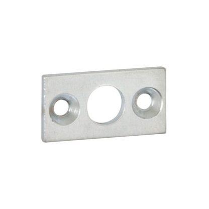 1447 - Plate Keeper - Satin Chrome - 25x13mm - 7.5mm Bolt