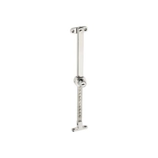 1676 - Casement Stay - Lockable - Chrome Finish