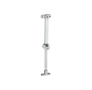 1677 - Casement Stay - Lockable - Satin Chrome Finish