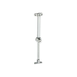 1677 - Casement Stay - Lockable - Satin Chrome Finish