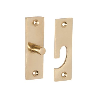 1780 - Fanlight Swivel - Polished Brass - 23x73mm