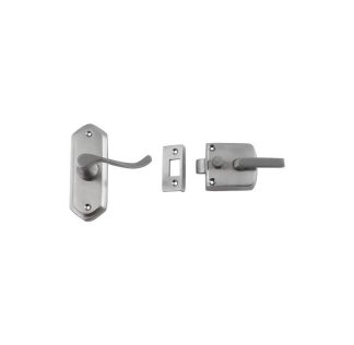 2059 - Screen Door Latch - Satin Chromed - Right Hand External