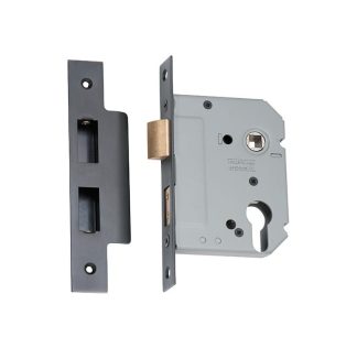 Mortice Lock Euro Antique Copper CTC47.5mm Backset 57mm