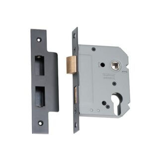 Mortice Lock Euro Antique Copper CTC47.5mm Backset 57mm