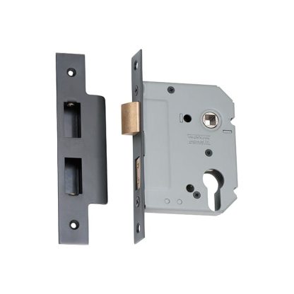 Mortice Lock Euro Antique Copper CTC47.5mm Backset 57mm