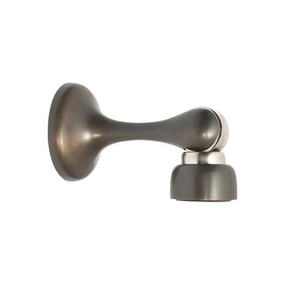 2292 - Door Stop - Magnetic - Antique Brass - 75mm