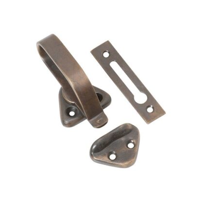 2298 Hopper Window Catch - Antique Brass