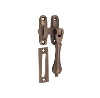 2311 Casement Fastener - Long Throw - Antique Brass
