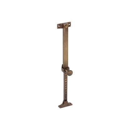 2313 Telescopic Stay - Screw Down - Antique Brass