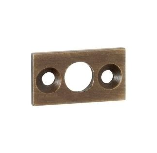 2328 Plate Keeper - Antique Brass - 7.5mm Bolt