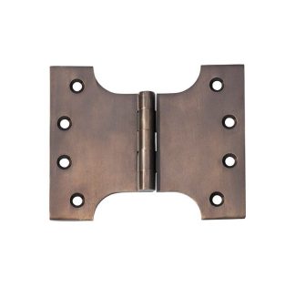 2381 Hinge - Parliament Hinge - Antique Brass - 100x125x4mm