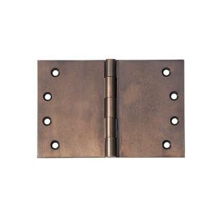 2391 Hinge - Broad Butt Hinge - Antique Brass - 100x150x4mm