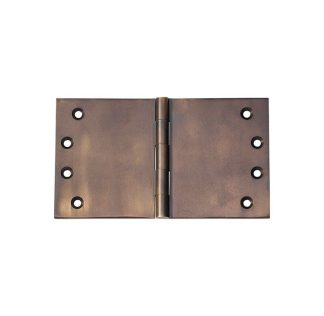 2392 Hinge - Broad Butt Hinge - Antique Brass - 100x175x4mm