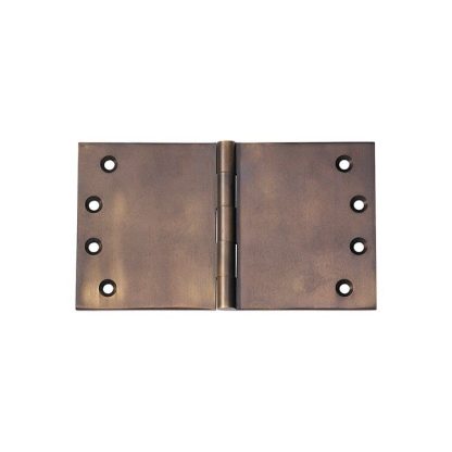 2392 Hinge - Broad Butt Hinge - Antique Brass - 100x175x4mm