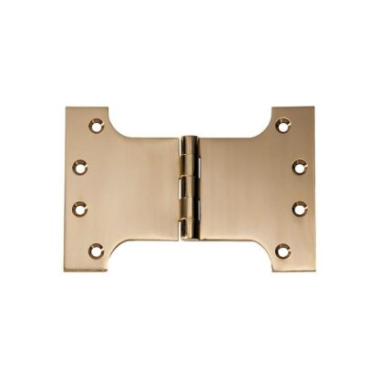2482 Hinge - Parliament Hinge - Polished Brass - 100x150x4mm