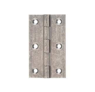 2520 Hinge - Butt Hinge - Fixed Pin - Rubbed Nickel- 89x50x2.5mm