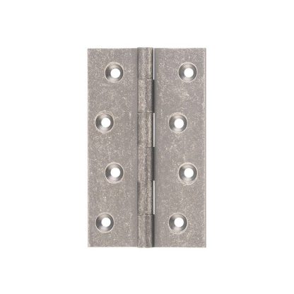 2522 Hinge - Butt Hinge - Fixed Pin - Rubbed Nickel- 100x60x2.5mm