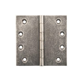 2524 Hinge - Butt Hinge - Fixed Pin - Rubbed Nickel- 100x100x3mm